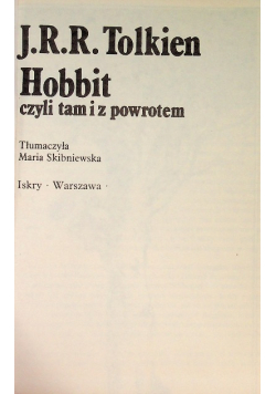 Hobbit czyli tam i z powrotem