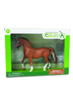 Koń Deluxe Kasztan arabski 1:12