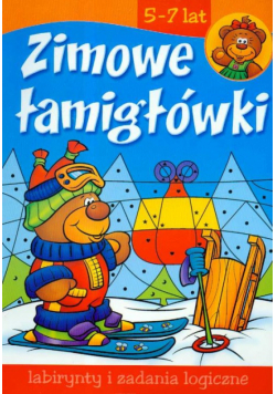 Zimowe łamigłówki 5-7 lat