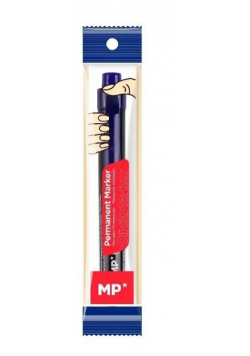 Marker permanentny Click niebieski