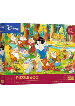 Puzzle 600 Królewna Śnieżka Disney