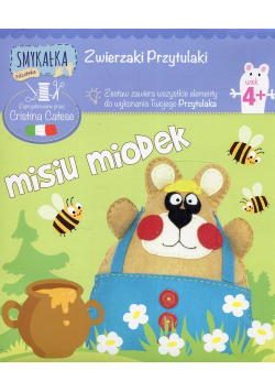 Smykałka Zwierzaki Przytulaki Misiu Miodek