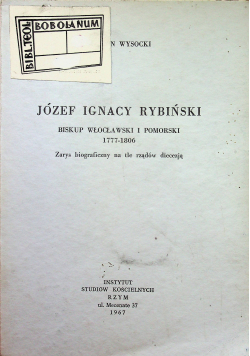 Józef Ignacy Rybiński