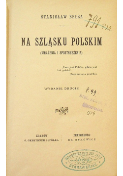 Na szląsku polskim 1890r.