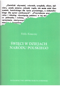 Święci w dziejach Narodu Polskiego reprint