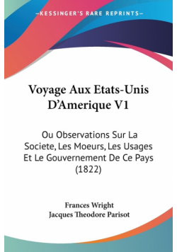 Voyage Aux Etats-Unis D'Amerique V1