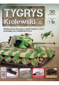 Kolekcja Tygrys Królewski Czołg Nr 30 / 23