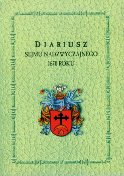 Diariusz sejmu zwyczajnego 1670 roku