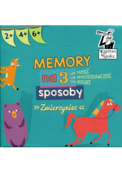 Kapitan Nauka Memory na 3 sposoby Zwierzyniec