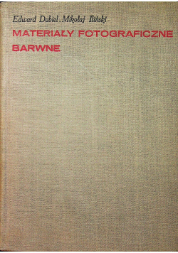 Materiały fotograficzne barwne