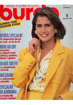 Burda Moda Piękno Relaks Nr 1 / 92