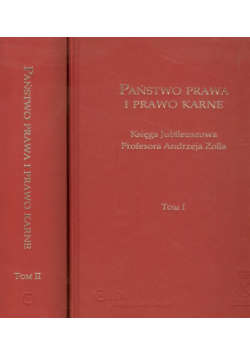 Państwo prawa i prawo karne tom 1-2