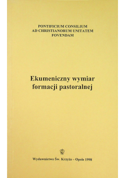 Ekumeniczny wymiar formacji pastoralnej