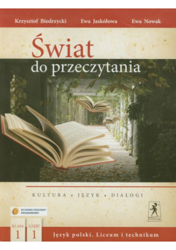 Nowak Ewa - Świat do przeczytania Język polski 1 Podręcznik część 1