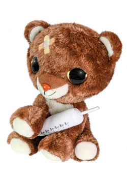Lumo Get Well Miś brązowy ze strzykawką Teddy