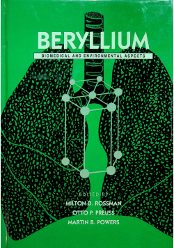 Beryllium Biomedica and environmental aspects