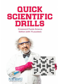 Quick Scientific Drills | Crossword Puzzle Science Edition (with 70 puzzles!)