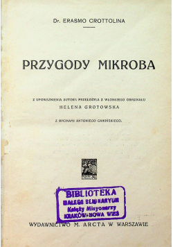 Przygody Mikroba 1923 r.