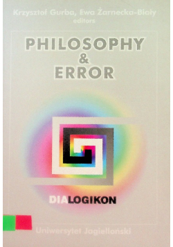 Philosophy and error