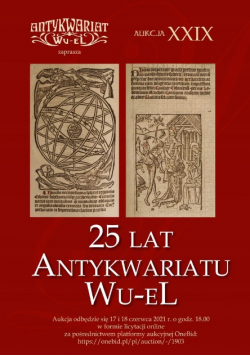 25 lat antykwariatu Wu - el