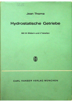 Hydrostatische getriebe