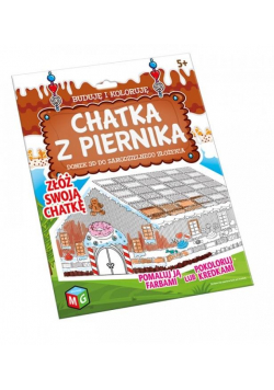Chatka z piernika Buduję i koloruję