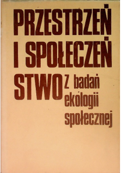 Przestrzeń i społeczeństwo