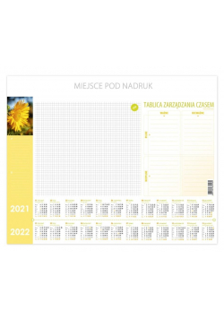 Kalendarz 2021 Biurkowy BIUWAR mały CRUX