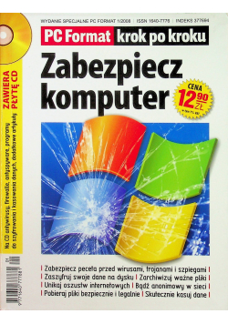 Zabezpiecz komputer + płyta CD