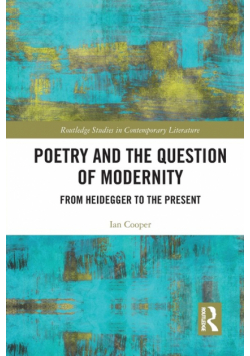 Poetry and the Question of Modernity