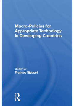 Macro Policies For Appropriate Technology In Developing Countries