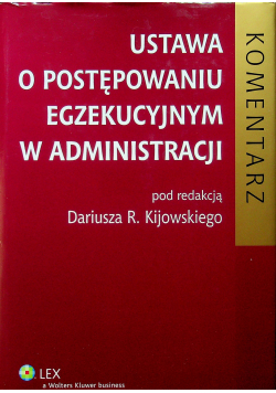 Ustawa o postępowaniu egzekucyjnym w administracji