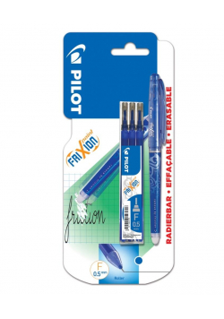 Cienkopis FriXion Point niebieski + wkłady PILOT