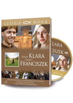 Ludzie Boga. Św. Klara, Św. Franciszek DVD+książka