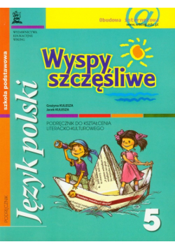 Wyspy szczęśliwe 5 podręcznik do kształcenia literacko-kulturowego