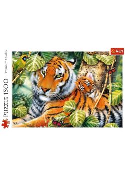 Puzzle 1500 Dwa tygrysy TREFL