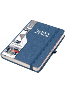 Kalendarz 2022 B6 Dzienny Jazz jeans ELEFANT
