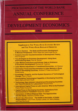 Annual conference on development economics 1992