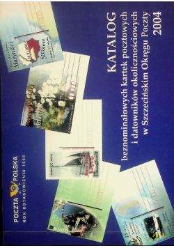 Katalog beznominałowych kartek pocztowych 2004