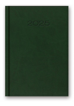 Kalendarz 2025 B6 dzienny vivella zielony
