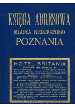 Księga Adresowa miasta stołecznego Poznania