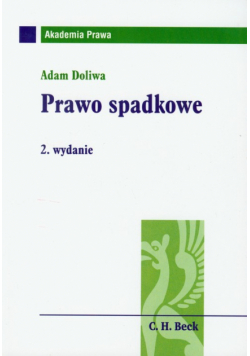 Doliwa Adam - Prawo spadkowe