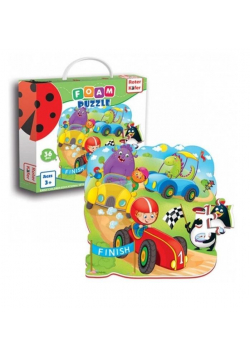 Miękkie puzzle Wyścigi