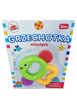 Grzechotka dziecięca rybka