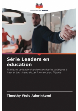 Série Leaders en éducation