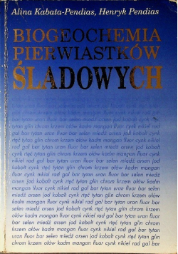 Biogeochemia pierwiastków śladowych