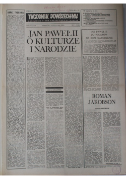 Tygodnik Powszechny Nr 1 do 52 / 83