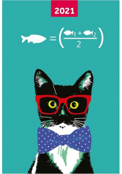 Kalendarz 2021 A5 dzienny Cat NARCISSUS