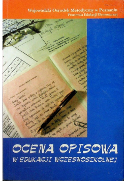 Ocena opisowa w edukacji wczesnoszkolnej