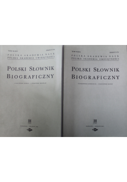 Polski Słownik Biograficzny tom XLII 2 zeszyty